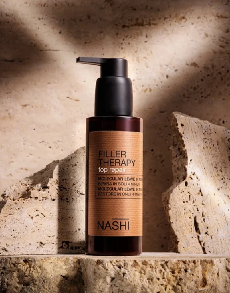 Nashi Argan Filler Therapy Top Repair neizskalojamais molekulārais matu līdzeklis 150 ml
